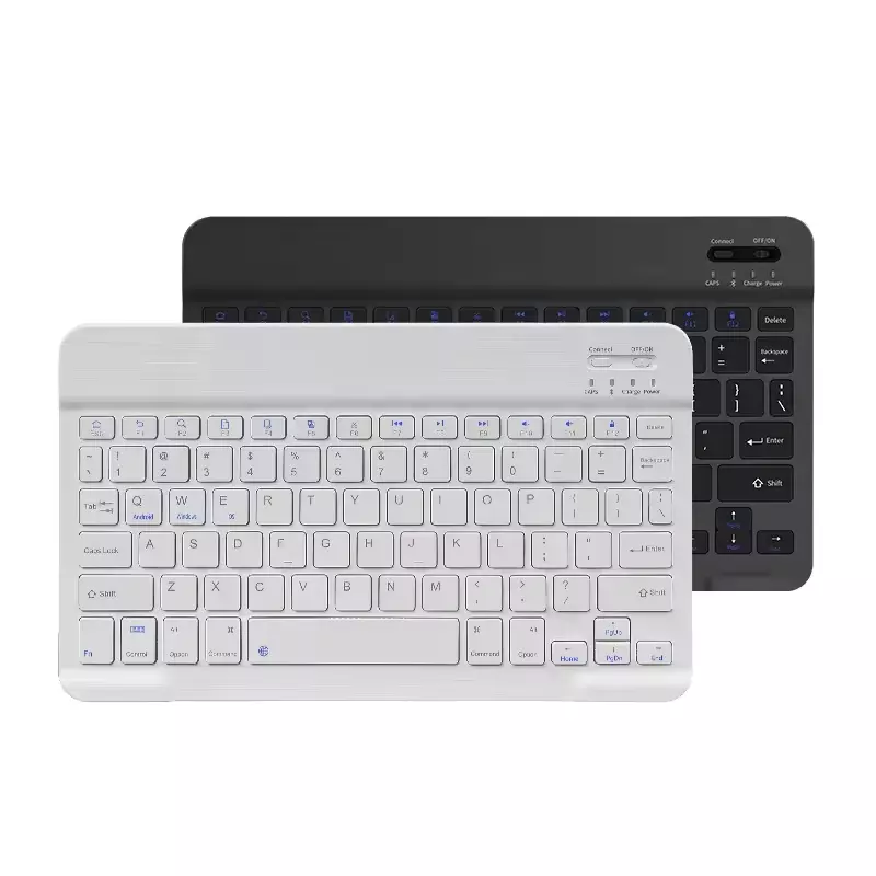 Mini Bluetooth Tastatur kabellos Wireless für PC Handy Tablet QUERTZ Deutsch für 9,99€ inkl. Versand!