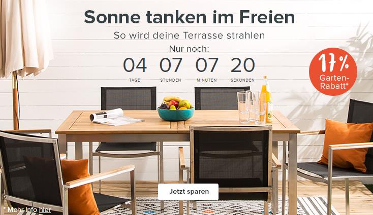 Home24 17 Rabatt auf Gartenmöbel! + 12 Rabatt auf alle Sofas