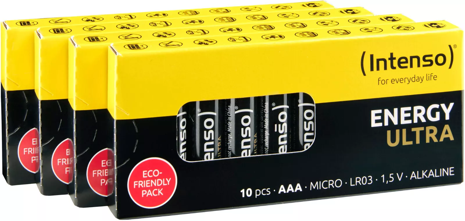 40 Intenso Energy Ultra AAA / Micro Alkaline Batterien für 6,99€ inkl. Versand!