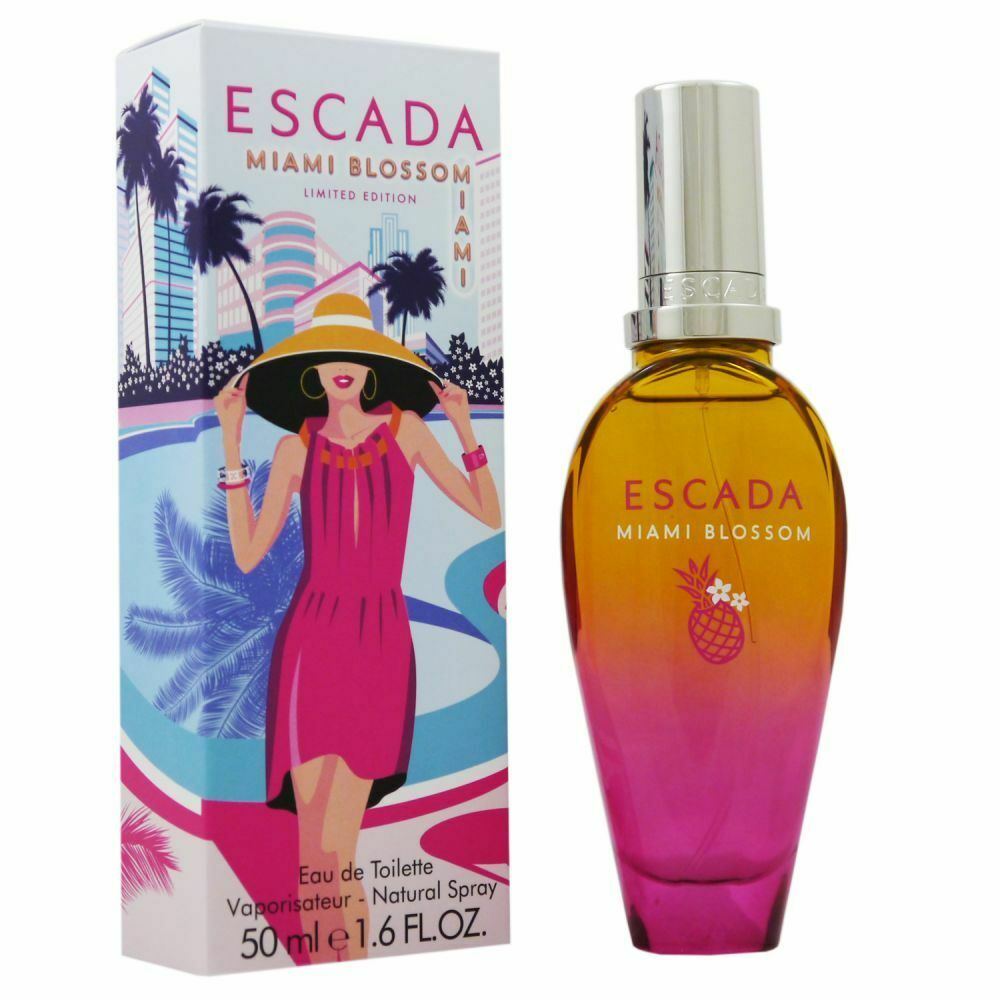 Escada Miami Blossom 50 ml Eau de Toilette EDT Summer 2019 Limited