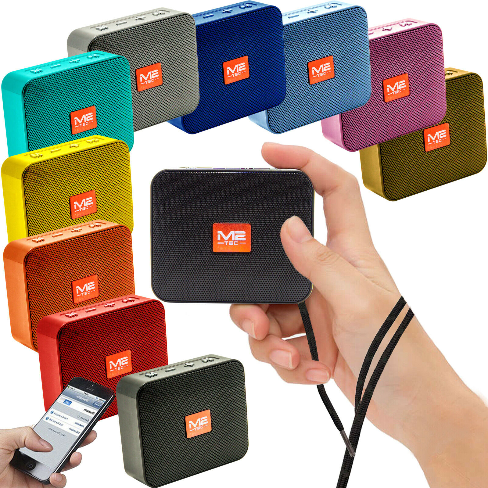 Tragbarer Mini Bluetooth Lautsprecher Soundbox MP3 Radio