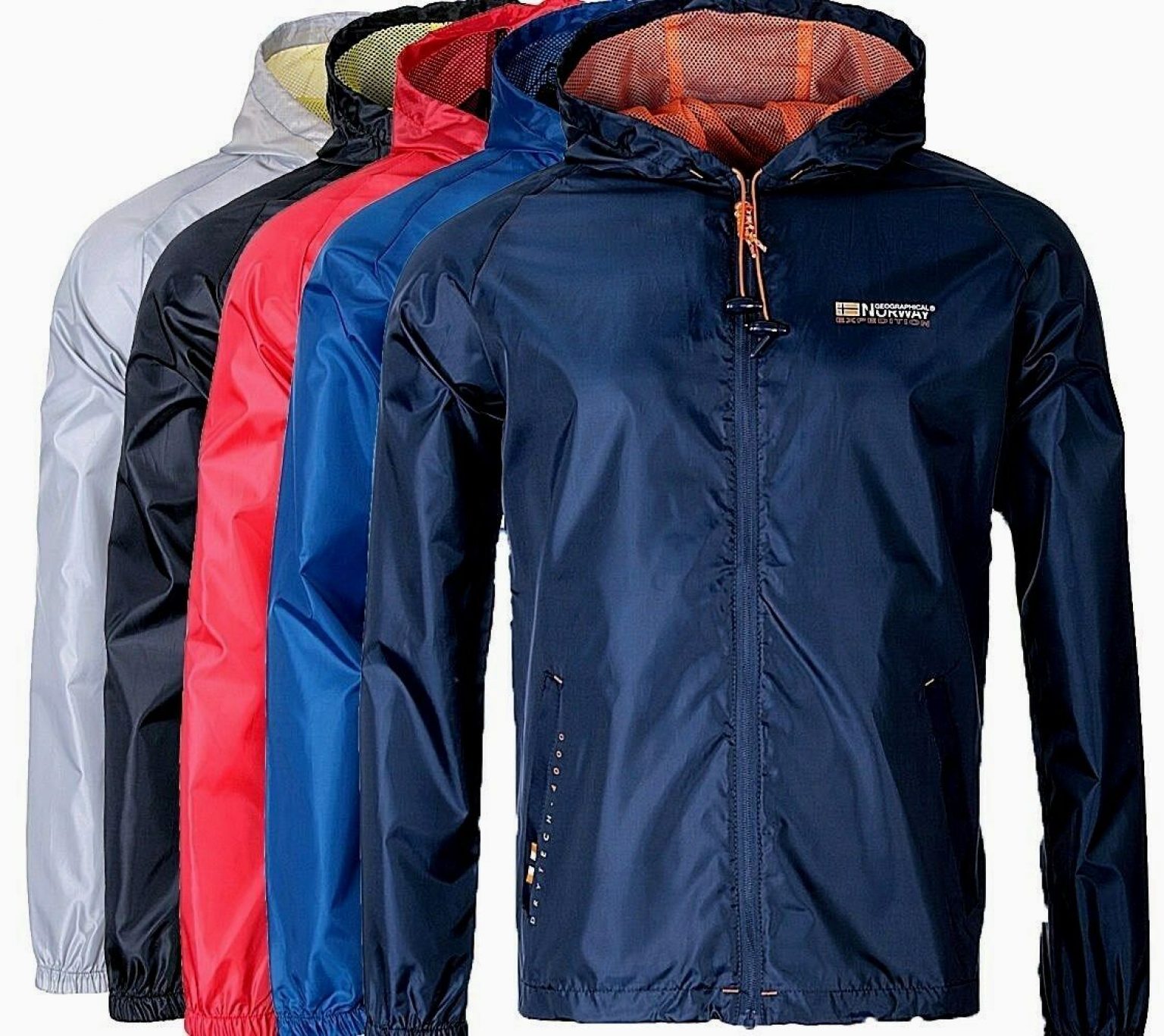 Herren Regenjacke Wasserdicht & Atmungsaktiv - Leichte Packjacke Für Outdoor