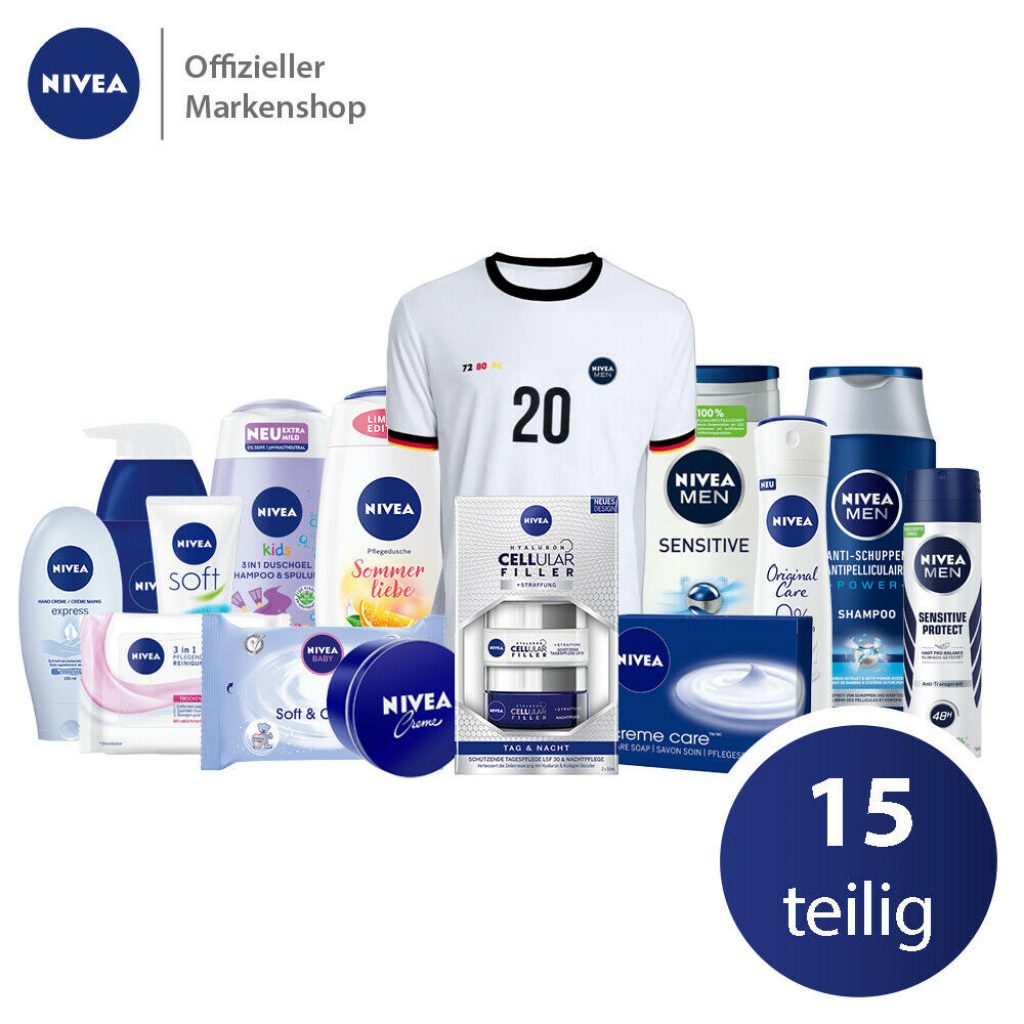 NIVEA 15tlg. EM Familien Set Jogi Fan Trikot für 29,99€ inkl. Versand ...