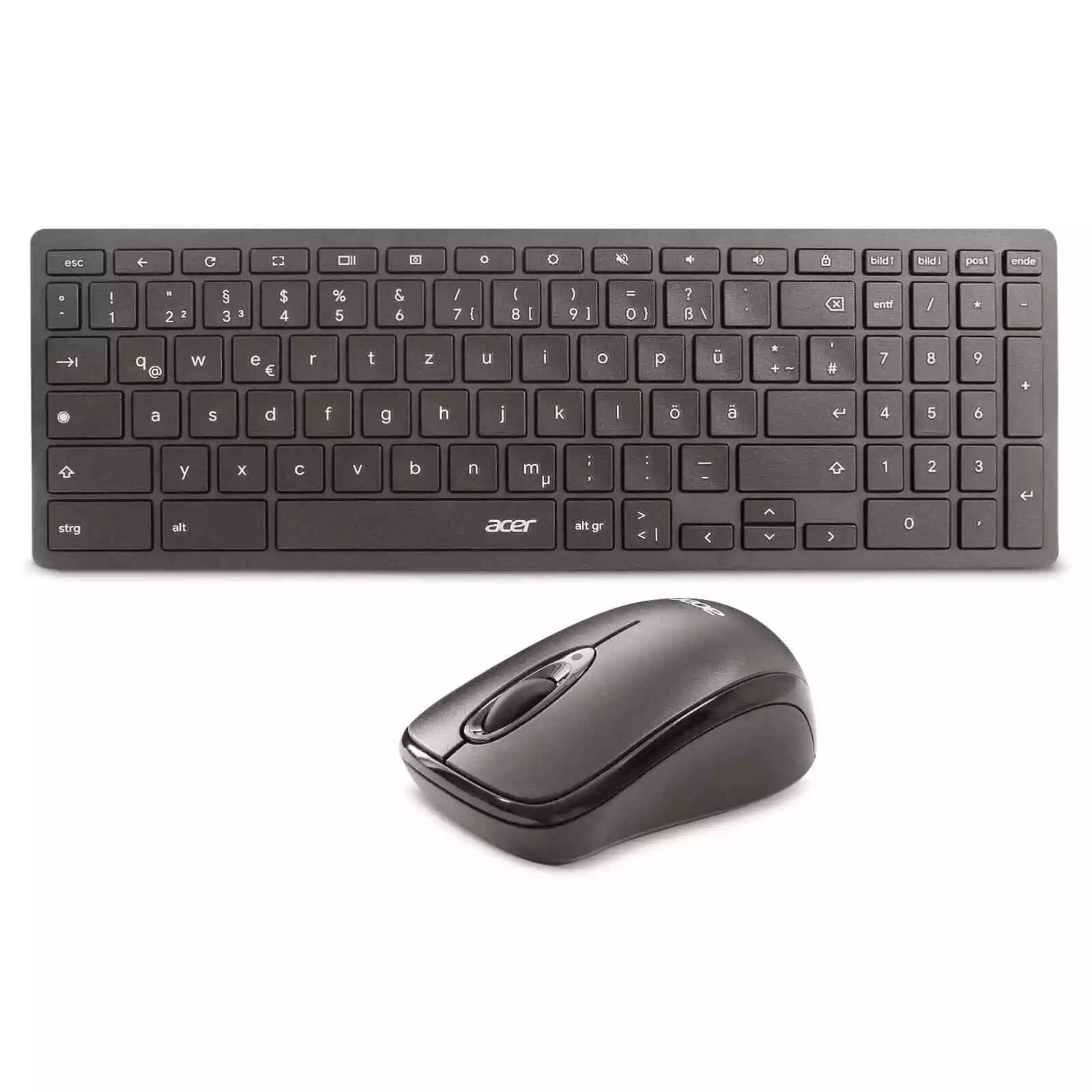 Acer Chrome Combo Set KM501 – Bluetooth Tastatur Maus Slim-Design antimikrobiell für 15,49€ inkl. Versand!