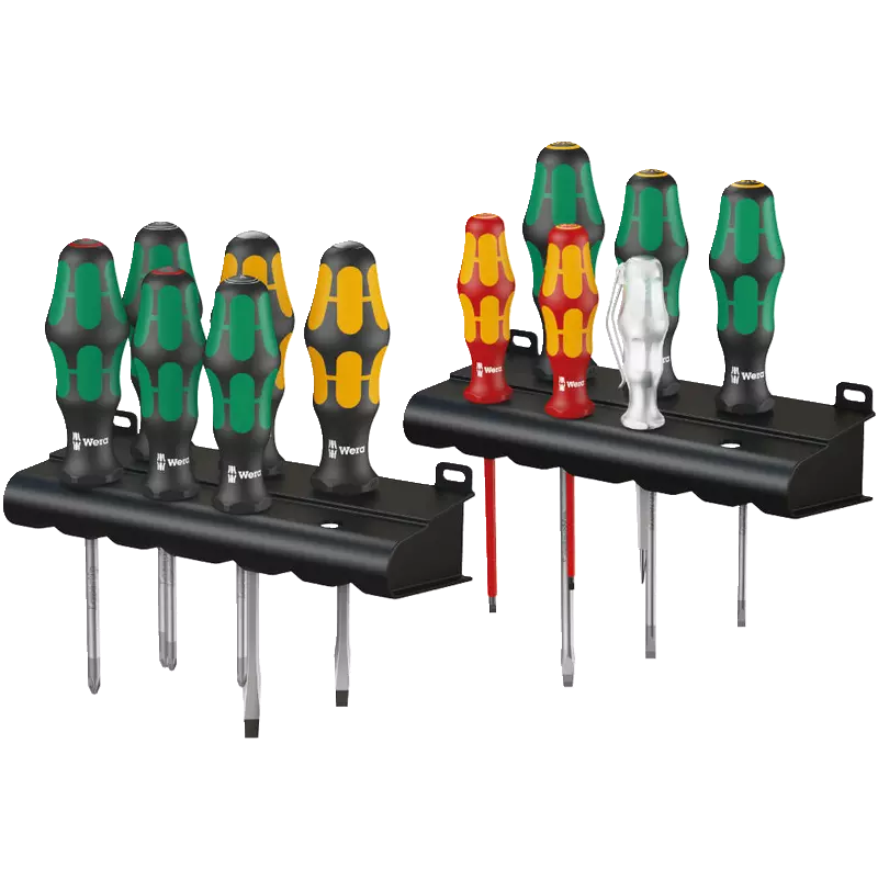 Wera Kraftform XXL 12-tlg. Schraubendreher Satz + Spannungsprüfer mit 2 Racks für 40,41€ inkl. Versand!