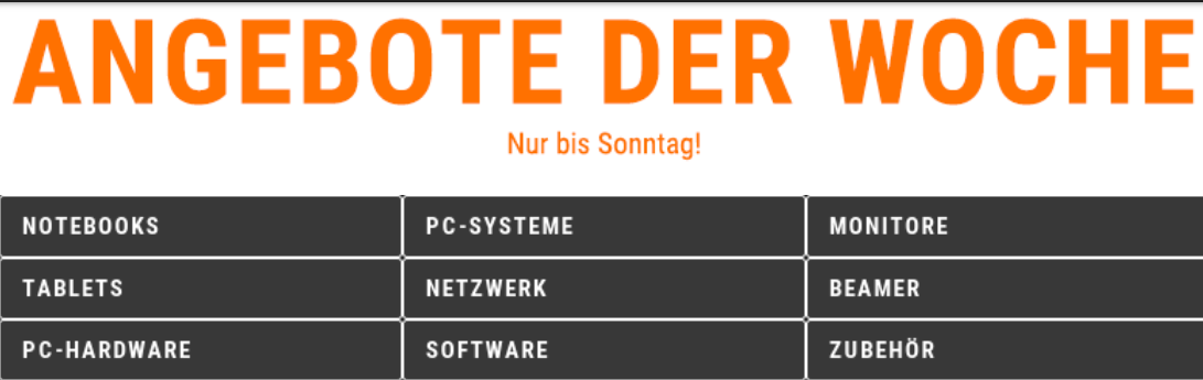 Notebooksbilliger – „Angebote der Woche“ – bis zu 50% Rabatt auf ausgewählte Produkte!