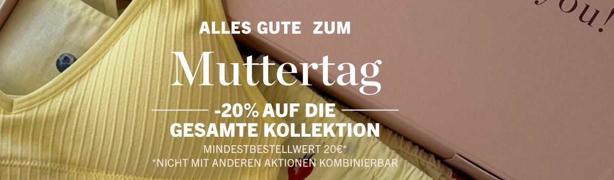 MUTTERTAG bei Hunkemöller – 20% Rabatt auf die gesamte Kollektion!