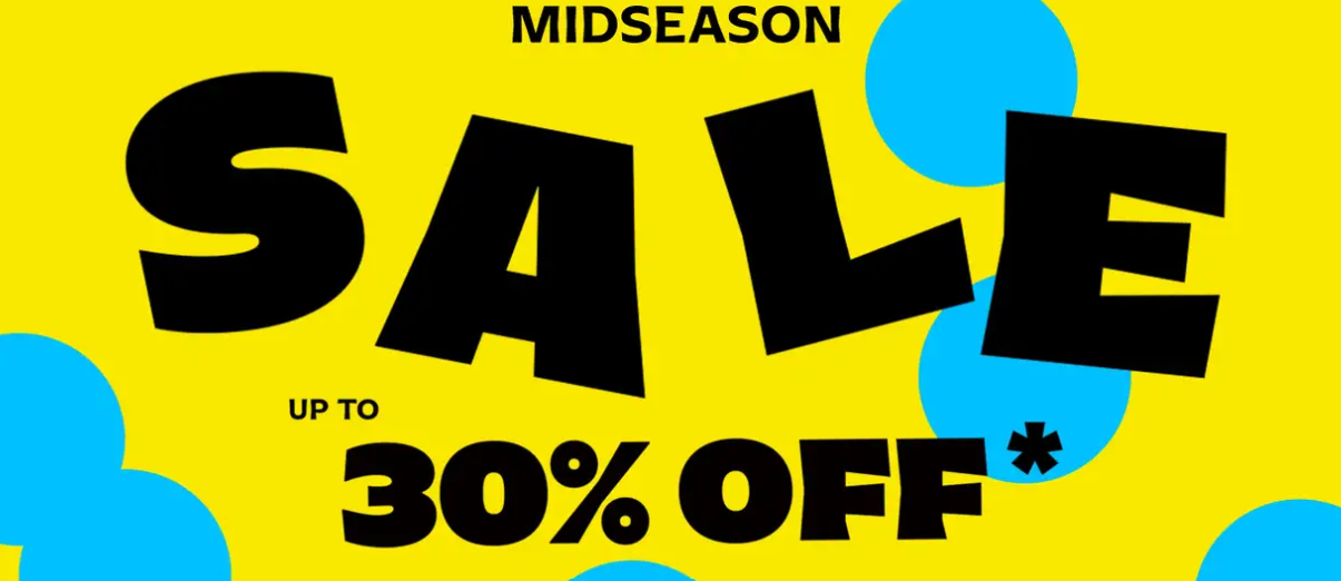Happy Socks – MID-SEASON-SALE – bis 30% Rabatt auf ausgewählte Artikel!