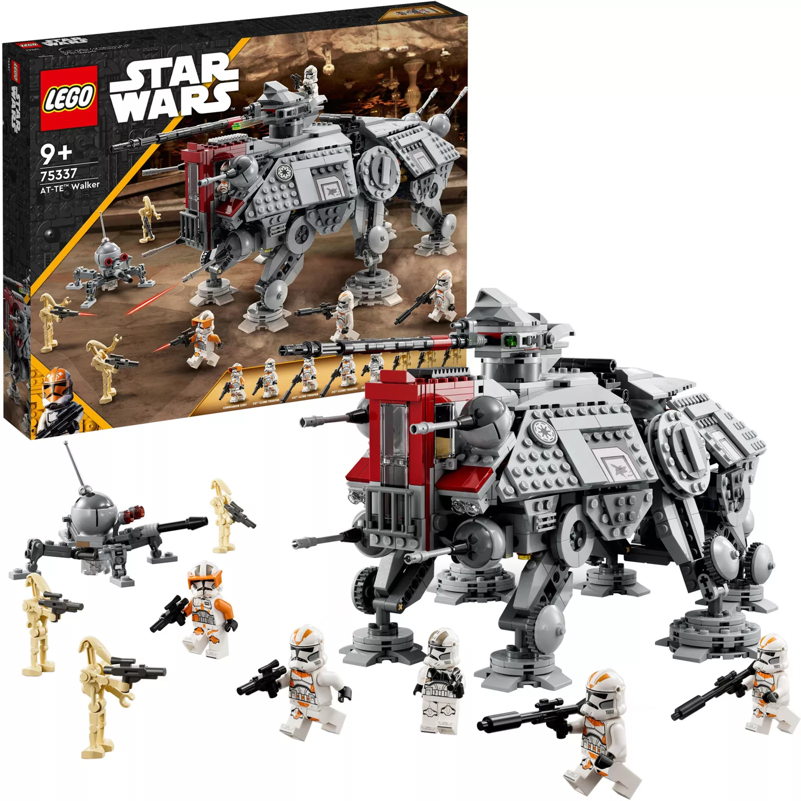 LEGO 75337 Star Wars AT-TE Walker, Konstruktionsspielzeug für 95,90€ inkl. Versand!