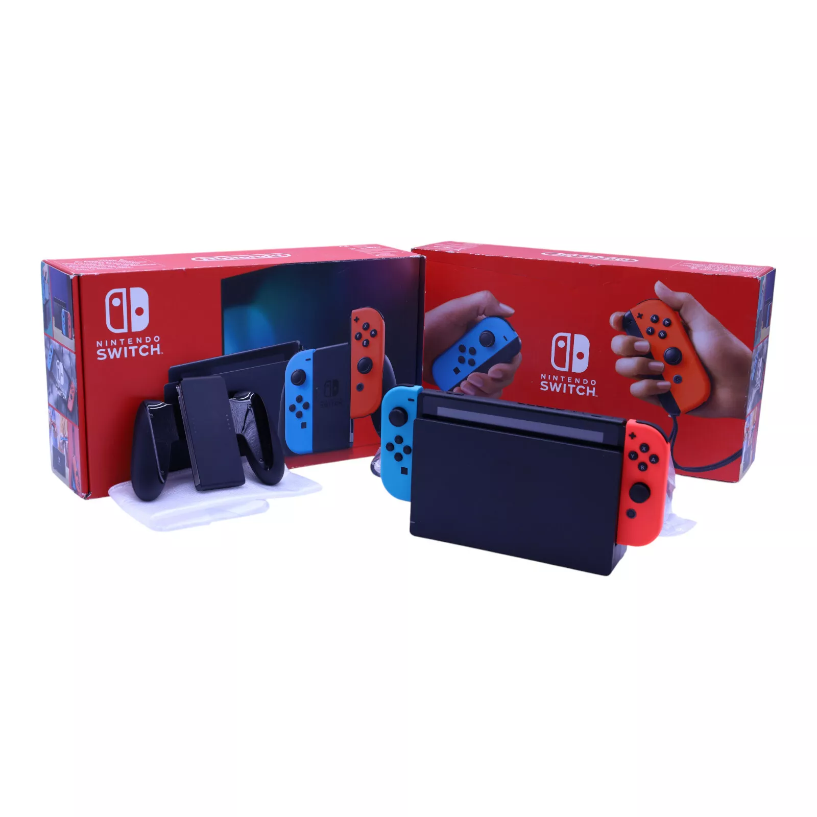 Nintendo Switch 2022 Edition 32GB Spielkonsole – Neon-Rot/Neon-Blau für 206,10€ inkl. Versand!