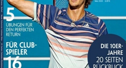 10 Ausgaben (Jahresabo) der Zeitschrift „tennis Magazin“ für 68€ inkl. 60€ Amazon.de-Gutschein