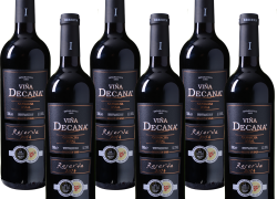 Weinvorteil: 6er-Paket Viña Decana – Garnacha-Bobal Reserva – Utiel-Requena DO für 25,93€