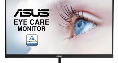 ASUS VL278H Monitor 68,58cm (27 Zoll) (Full HD, TN, 1ms, HDMI, VGA, Eye Car) für 174,90€