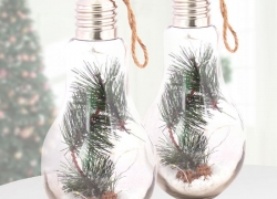 Weihnachtliche LED Deko Glühbirnen (2er Pack) für nur 14,95€