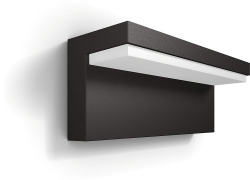 Philips myGarden LED Wandaussenleuchte Bustan, 4,5W, 4.000 lm Anthrazit für 32,51€