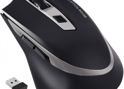 Wiederaufladbare Kabellose 2.4G Maus bis zu 1600DPI für 5,99€ – Prime