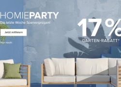 Home24: 17% Garten-Rabatt & 12% Rabatt auf Sofas