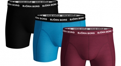3x Björn Borg (Seasonal Solid) Boxershorts für 27,90€