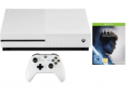Spielekonsole Microsoft Xbox One S 1TB USK 16 inkl Jedi Star Wars Fallen Order für 224,95€ inkl. Versand!