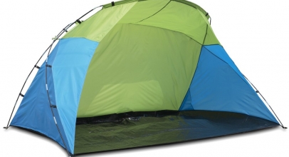 Familien-Strandmuschel Cabana de Sol (UV50 Sonnenschutz, kleines Packmaß, windstabil) für 13,95€