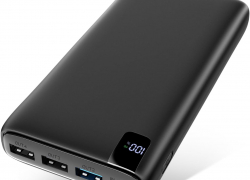 A ADDTOP Power Bank 26800mAh, 22,5W Powerbank USB C Externer Akku mit PD 20W Power Delivery, Tragbares Ladegerät mit 4 Ports mit 50% Rabatt!