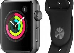 Apple Watch Series 3 (42mm) Sport Smartwatch für 222€