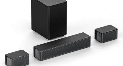 ULTIMEA 5.1 Surround Soundbar, 3D Surround Sound System für TV Geräte mit Subwoofer und Rear-Lautsprechern, Bass, Einstellbare Heimkino TV Lautsprecher, Poseidon D50 mit 35% Rabatt inkl. Versand!