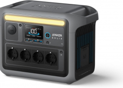 Anker SOLIX C1000 Tragbare Powerstation, LiFePO4, 1800W Solargenerator, 100% geladen in 58 Min. mit UltraFast Modus, LFP Powerstation für Outdoor, Camping und Stromreserve (Optionales Solarpanel) mit 42% Rabatt inkl. Versand!
