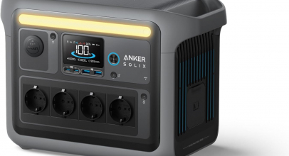 Anker SOLIX C1000 Tragbare Powerstation, LiFePO4, 1800W Solargenerator, 100% geladen in 58 Min. mit UltraFast Modus, LFP Powerstation für Outdoor, Camping und Stromreserve (Optionales Solarpanel) mit 42% Rabatt inkl. Versand!
