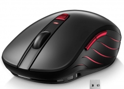 VicTsing Kabellose Funkmaus (2.4G, 5 DPI, USB) in Schwarz für 6,99€