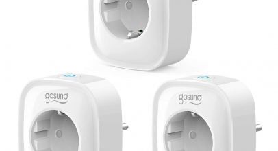 Gosund Smarte WLAN Steckdose im (3er-Set) für 21,99€