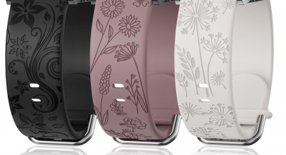 3 Stück Floral Graviertes Damen Ersatzarmband – Kompatibel – Samsung Galaxy Watch 6/5/ 4 40mm 44mm/ 5 Pro 45mm/ Watch 6/4 Classic 43mm 47mm 42mm 46mm/ Active 2 40mm 44mm mit 15% Rabatt!