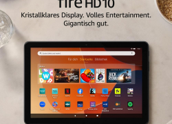 Fire HD 10-Tablet 2023, für Entspannung optimiert, brillantes 10,1-Zoll-Full-HD-Display, Octa-Core-Prozessor, 3 GB RAM, bis zu 13 Stunden Akkulaufzeit, 32 GB, schwarz mit 39% Rabatt inkl. Versand!