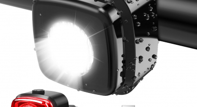 Antimi Fahrradleuchten-Set, StVZO-zugelassen Beleuchtungsset Led IPX5 Frontlicht + Rücklicht Fahrradlicht Set USB Typ C mit 58% Rabatt!