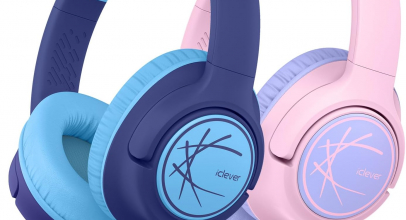 iClever Kopfhörer Kinder [2 Pack], Kopfhörer mit Kabel 85dBA Sichere Lautstärke, Stereo Sound, Over Ear Faltbare 3.5 mm Aux Jack mit 33% Rabatt!