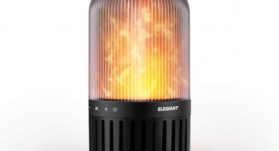 ELEGIANT LED Bluetooth Lautsprecher + Flamme Lichteffekt für 16,99€