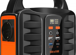 Tragbare Powerstation 99Wh,SBAOH 150W Solargenerator Akku mit AC/USB Ausgabe,Mobile stromgenerator für Reise/Camping/Outdoors/Emergency mit 56% Rabatt inkl. Versand!