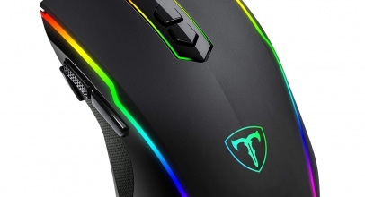 HOLIFE Gaming-Maus (7.200 DPI, RGB Beleuchtung, 8 Programmierbare-Tasten) für 12,99€