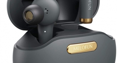 Melofun Bluetooth Powerpods Kopfhörer 5.0 inkl. Mikrofon (für Android, iPhone, Huawei uvm.) für 37,79€