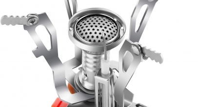 Prime: Faltbarer Campinggaskocher 3000W mit Piezozündung für 7,99€