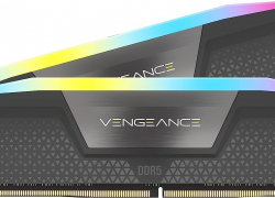 CORSAIR Vengeance RGB DDR5 RAM 64GB (2x32GB) 6000MHz CL30 AMD Expo iCUE Kompatibel Computer Speicher – Grau mit 31% Rabatt inkl. Versand!