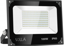 100W Sicherheitsleuchte (superhelles 8000 Lumen LED-Flutlicht, 5000K Tageslichtweiß) für 16,79€