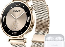 HUAWEI WATCH GT 4 41mm Smartwatch, Bis zu 7 Tage Akkulaufzeit, Android und iOS, Kalorienmanagement, Professionelles Gesundheitsmanagement, SpO2, GPS, Deutsche Version, Hellgold + FreeBuds SE 2 mit 19% Rabatt!