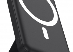 AOGUERBE Wireless Power Bank, 10000mAh Faltbarer Magnetische Powerbank Mini PD 22,5W Schnellladen mit LED Display, Kompatibel mit MagSafe (Schwarz) mit 23% Rabatt!