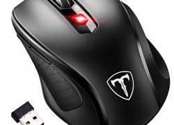 VICTSING Mini-Maus (kabellos, 2400 DPI) für 5,87€