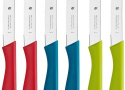 6x WMF Classic Line Brotzeitmesser (23cm mit Doppelwellenschliff) für 18,27€