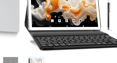 ANTEMPER Android Tablet 10 Zoll mit Tastatur und Stift – 16GB RAM+128GB ROM (1TB TF) – MTK Octa-Core 2.0GHz – 5G WiFi, 13MP, 7000mAh Akku, GMS Zertifiziert – Silber mit 42% Rabatt inkl. Versand!