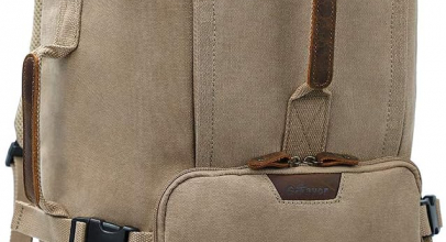 G-FAVOR 40L Herren/Damen Reiserucksack Handgepäck Groß, Canvas Rucksack für 15,6-17,3 Zoll Laptop, für Reise, Arbeit, Freizeit usw. mit 51% Rabatt!