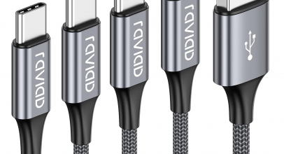 RAVIAD USB C Kabel [4Pack 0.5M 1M 2M 3M] 3.1A Ladekabel USB C Schnellladekabel Nylon USB C Ladekabel mit 38% Rabatt!