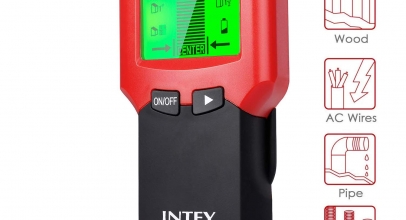 INTEY Ortungsgerät 3 in 1 (Metall, Holz Stud, AC Wires) inkl. LCD für 13,99€